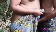 Play Rustic Passion: Big-Assed Precious Gets Handjob & Fuck by Old Flame under Bamboo Tree